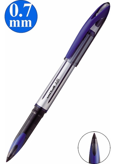 Pilot Kalem 1 Adet Uniball Air 0.7 Mm Roller Pilot Kalem Uba-188-l Broad Roller Uçlu Likit Mürekkepli Pilot Kalem Mavi