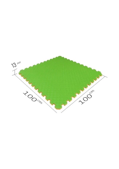 Tatami Minder 100x100x13mm Çok Renkli Paket Tatami Eva Zemin Minderi Puzzle Zemin Matı Tatami Minder