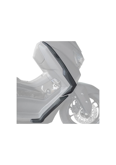 Gp Kompozit Yamaha Nmax 125 / 155 2025 Uyumlu Üst/alt Bacak Ve Grenaj Koruma Seti Siyah