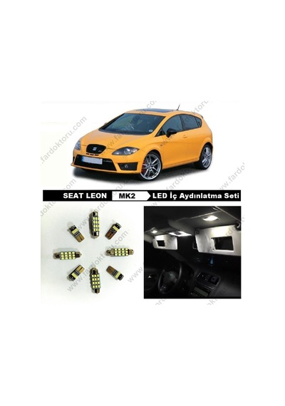 Fardoktoru Seat Leon Mk2 Led Iç Aydinlatma Ampul Seti