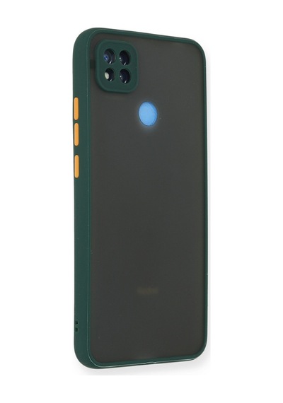 Xiaomi Redmi 9c Uyumlu Kılıf Montreal Silikon Kapak - Yeşil