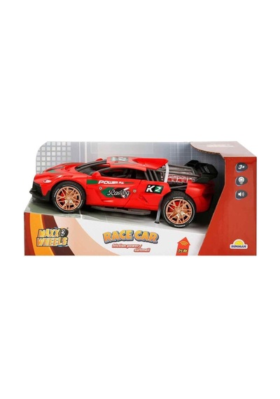 31238 Maxx Wheels Sesli Ve Işıklı Powerful Racing Sürtmeli Araba
