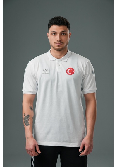 Hummel Armin Milli Takım Kamp Tişört Beyaz