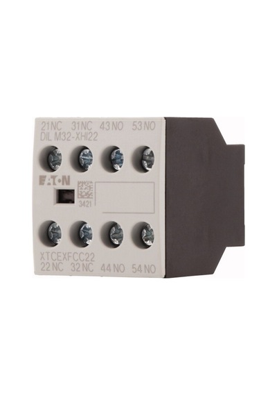 Eaton Dılm32-xhı22 Aux.contact Module, 4-poles, Front