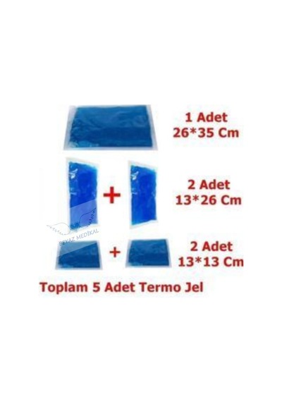 Sıcak Soğuk Kompress Termo Jel 13x13-13x26-27x35 Set