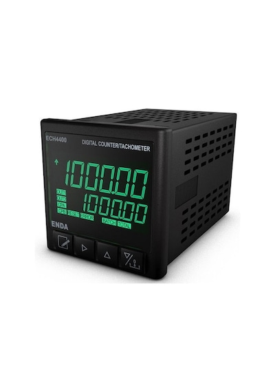 Enda Ech4400-uv ,48x48mm 110v..220vac Kontak-2a2k 6-hane Sayıcı/takometre