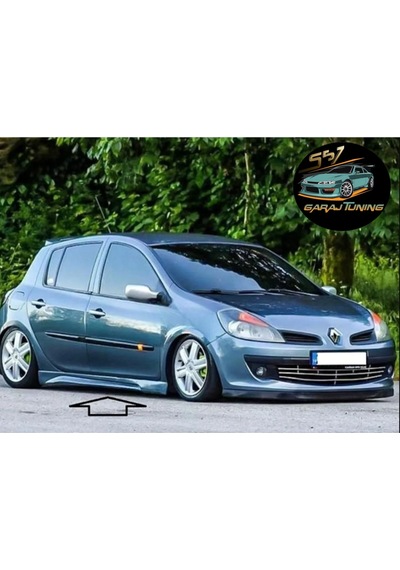 Renault Clio 3 Gt Marşpiyel Sağ Sol Takım Fiberglass Boyasız