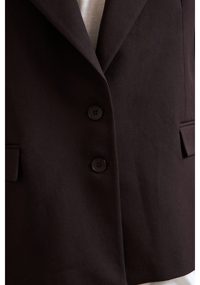 Hyman Erkek Oversize Blazer Ceket Kahverengi
