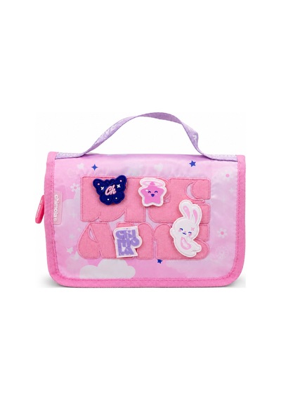 Chımola Bunny Açık Kalem Çantası Mor U