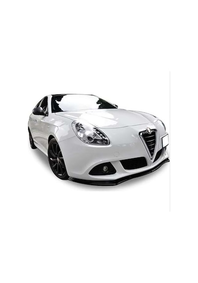 Alfa Romeo Giulietta 3 Parça Ön Lip Parlak Siyah Plastik Ön Ek Karlık 2010+ Karlık+bodykit+ek