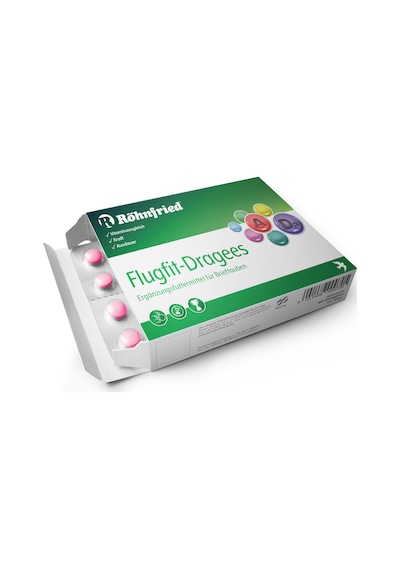 Röhnfried Flugfit Drajeler Vitamin, Aminoasit, Bal Ve Karbonhidrat Kombinasyonu