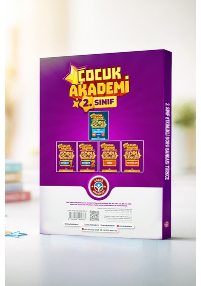 2. Sınıf Etkinlikli Soru Bankası Türkçe Kitabı