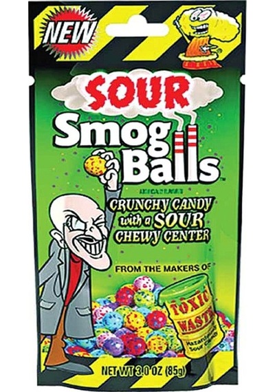 Toxic Waste Sour Smog Balls 85 G