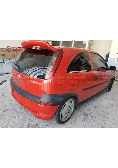 Opel Corsa C Spoon Spoiler Tek Kapı -------Fibersan Tuning