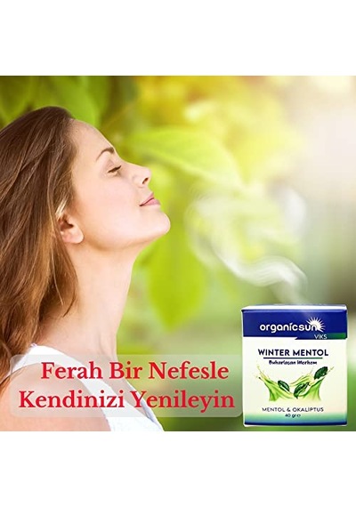 Winter Mentol Buharlaşan Merhem Viks Vikis Mentol Ve Okaliptus 40 Gr X 2 Adet