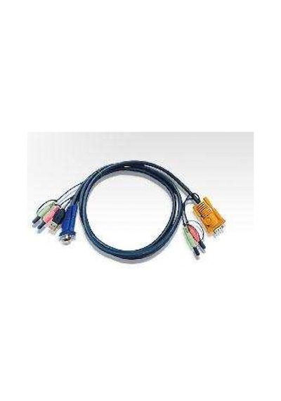 USB KVM (Keyboard/Video Monitor/Mouse) Switch İçin Kablo, 1.80 m