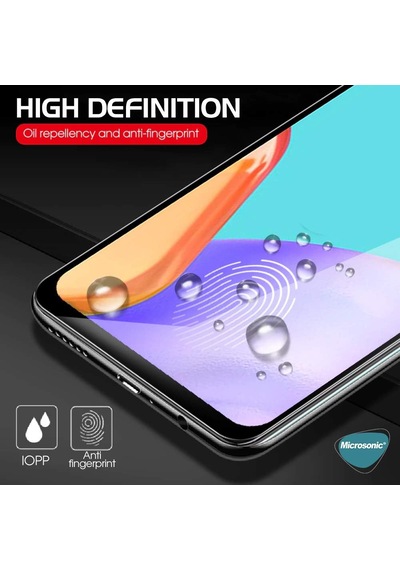 Honor 600 5g İçin Tam Kaplayan Temperli Cam Ekran Koruyucu Siyah Honor 600 5g İle Uyumlu Ekran Koruyucu - Siyah