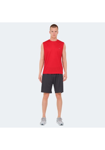 Slazenger RAJYA Erkek Kolsuz Kırmızı Tişört