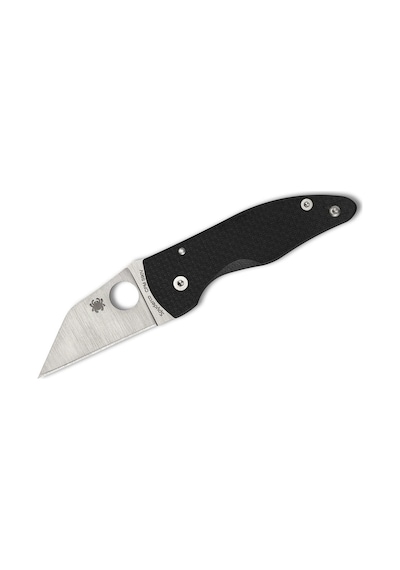 Spyderco Sp Microjimbo Carbon Fiber Cpm S90v Plainedge Kamp Çakı Siyah