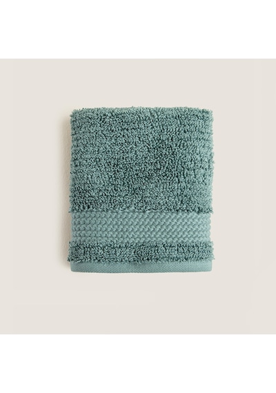 Chakra Eva Cotton %100 Pamuk El Havlusu 30x50 Cm Duman Turkuaz