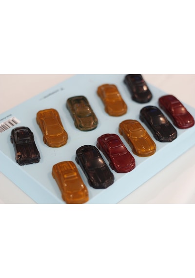 Ruby Çikolata Dolgulu Lüks Arabalar Sütlü Hediyelik Çikolata 750 Gr