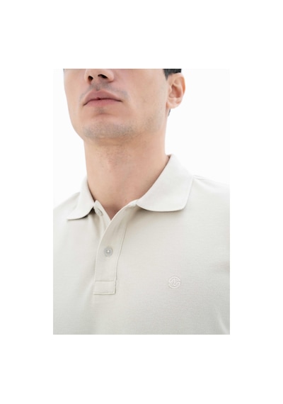 AR-MA Arma Erkek %95 Pamuk Polo Yaka Regular Fit T-shirt Y25374302501 Bej