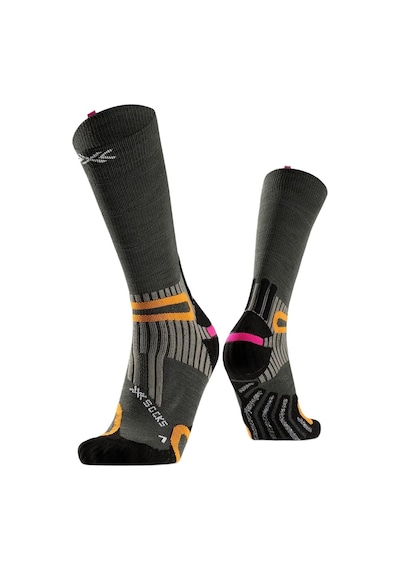 X-bıonıc X-bionic X-socks Hike Anatomix Merino Crew Unisex Çorap Ho00 Yeşil