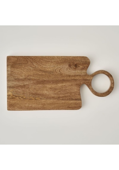 Adrien Mango Kesme Tahtası Kahverengi 38x20x2 Cm Ahşap