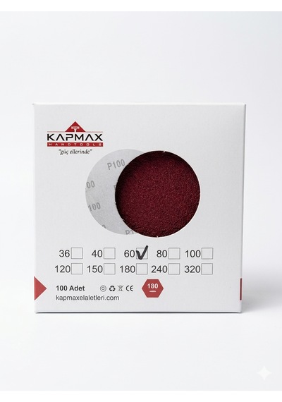 Kapmax Zımpara Tabanı Çırtlı 180 Ml