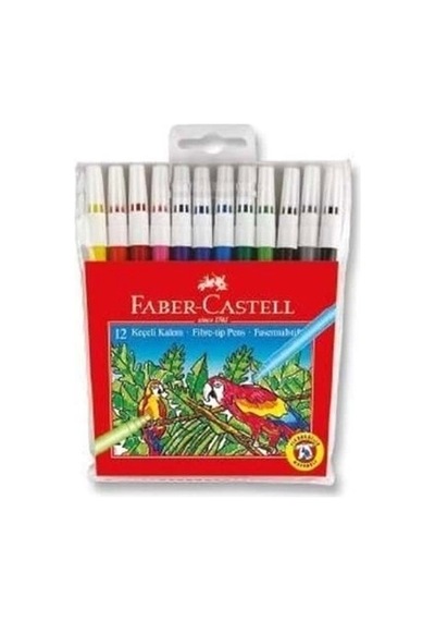 Faber Keçeli Kalem 12 Renk Poşet Ambalaj 5067155130