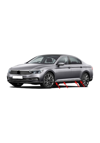 Vw Passat B8 Yan Kapı Çıtası 2015 Üzeri Uyumlu Paslanmaz Çelik