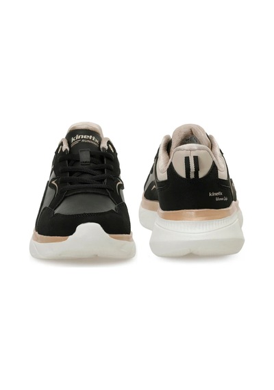 Kinetix Mone Pu W 5pr Kadın Siyah-ekru 36-40 Sneaker Ayakkabı Siyah