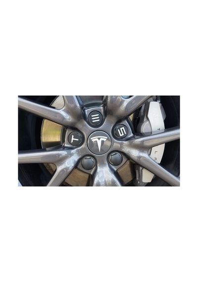 Tesla Aero Jantlar İçin Bijon Kapağı