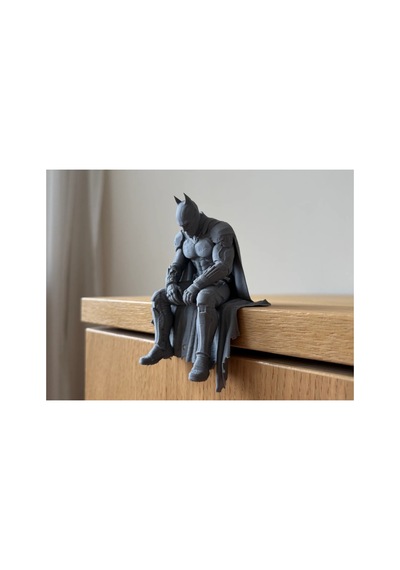 Batman Sitting On Ledge Figürü - Arkham Knight