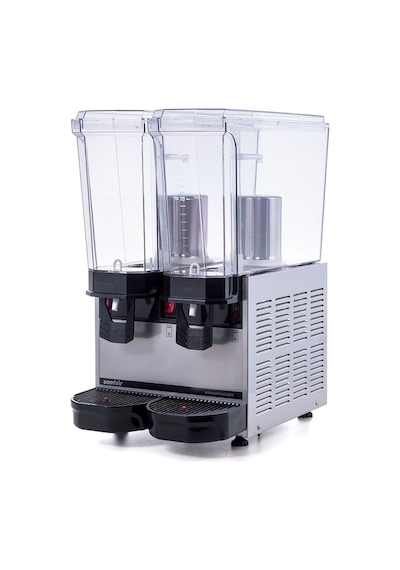 Samixir Klasik Twin 20+20 Lt Fıskiyeli Soğuk İçecek Makinesi 40-ssı