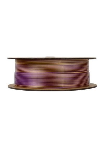 Nanelab Çift Renkli Silk Pla Filament - Altın-mor - 1.75mm - 1kg