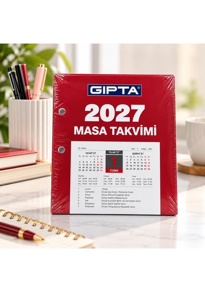 Gıpta Masa Takvimi 2027