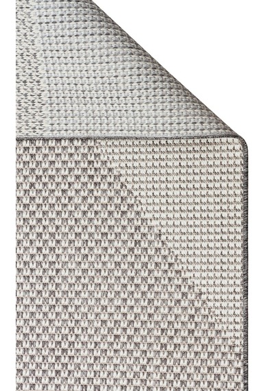 Bespoky Mono 03 Beige Geometrik Modern Salon Kilimi Gri