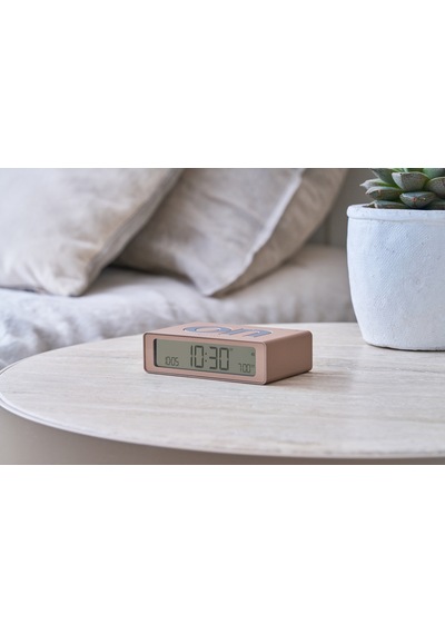 Lexon Flip Mini Şarj Edilebilir Alarm Saat Dore Altın