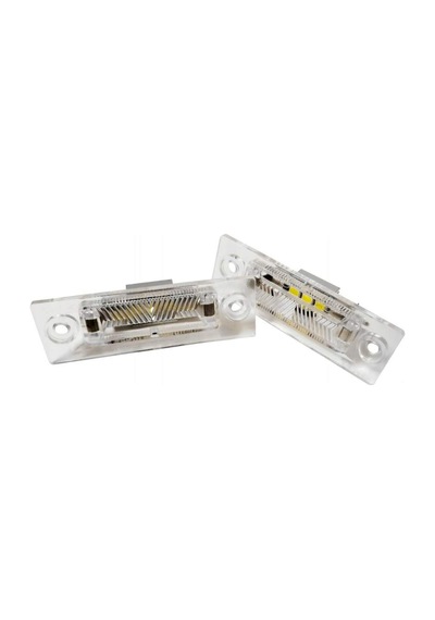 Volkswagen Caddy Mk3 Arka Plaka Lambası Ledli Takım 3b5943021e 2004-2010 Model Arası Araçlara Uyumlu