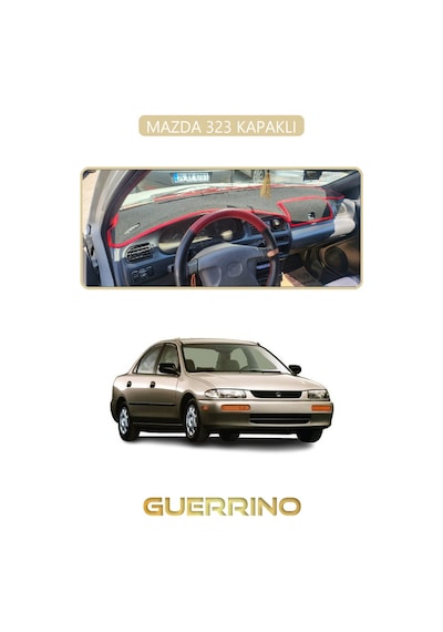 Mazda 323 Kapaklıtorpido Koruma Halısı Bej Kenar