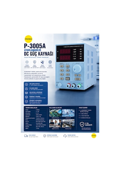 Sunshıne Ss-3005a Programlanabilir Dc Güç Kaynağı 30volt 5amper