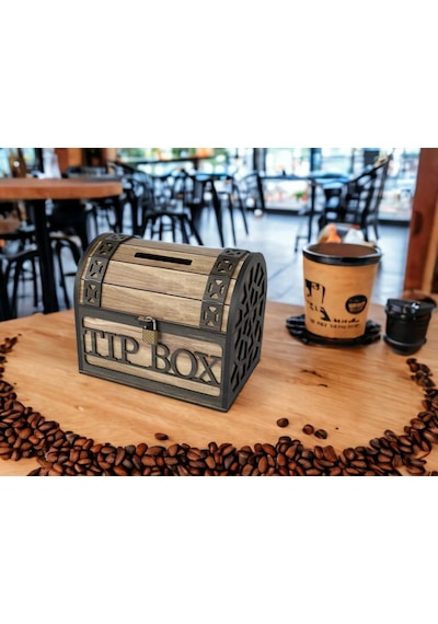 Klitli Tip Box Bahşiş Kutusu Ve Kumbara Sandık Tipi Tipbox