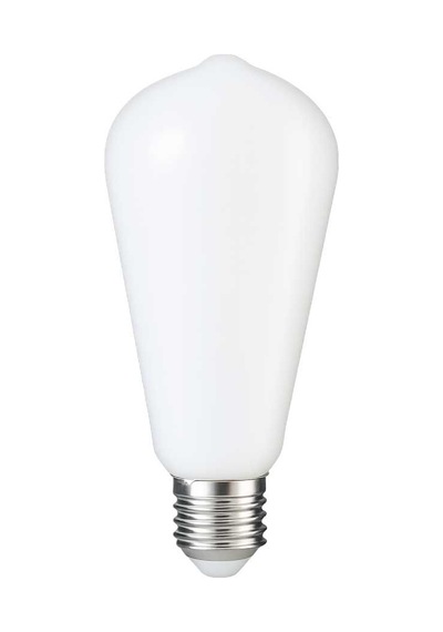 Orbus Milky St6w Led Filament Ampul Beyaz Cam, Sarı Işık, 6w 540 Lümen E27 Duy