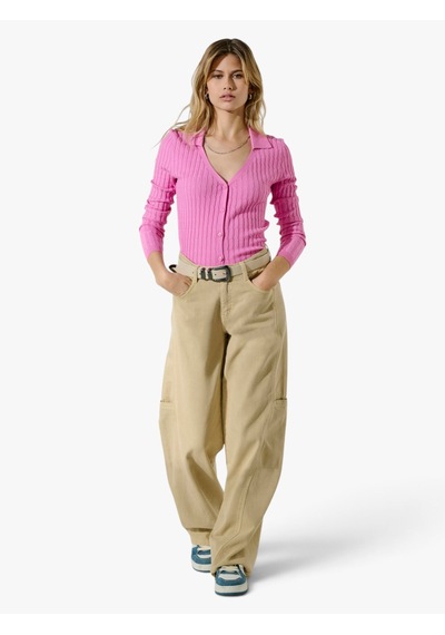 Only Onlprıme Hw Wıde Cut Pant Cc Pnt Kadın Gri Pantolon - 15338608