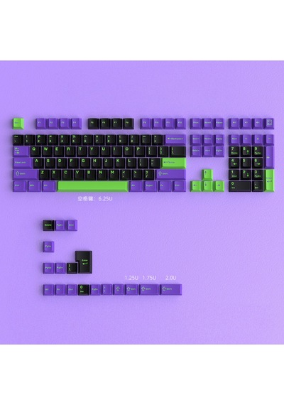 Mekanik Klavye Tuş Başlıkları Pbt Malzeme 126 Tuş  Keycaps