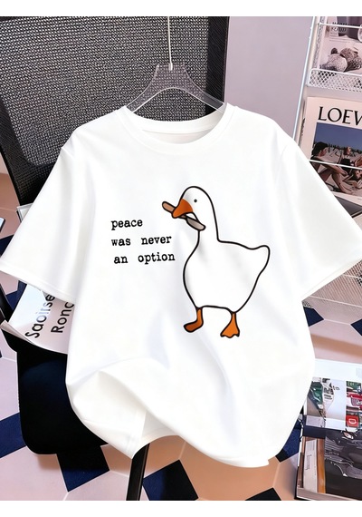Noıssey Urban Pop Graphic Kadın Tişört Koleksiyonukod 5100 Beyaz1