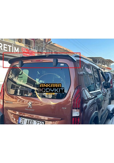 Rifter Yarasa Spoiler Parlak Siyah - Plastik