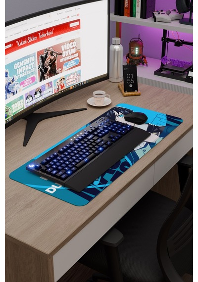 Persona 3 Kaymaz Dikişli Kauçuk Oyuncu Mousepad V4 - 70x30 Xl Gaming Mouse Pad Fare Altlığı