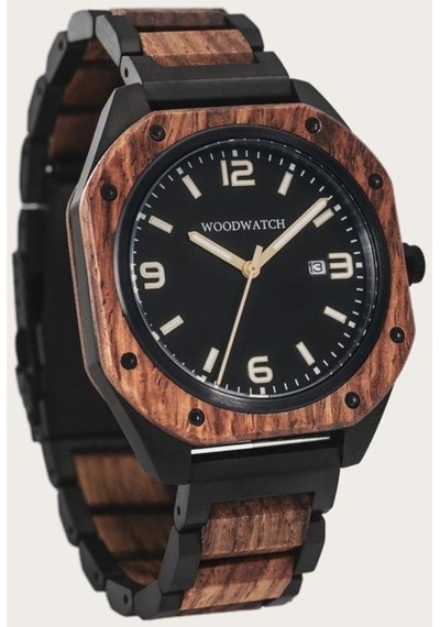 Woodwatch Zbr-al-wh1 Ww-rg-1kbbs Alpha Ahşap Erkek Kol Saati 41 Mm